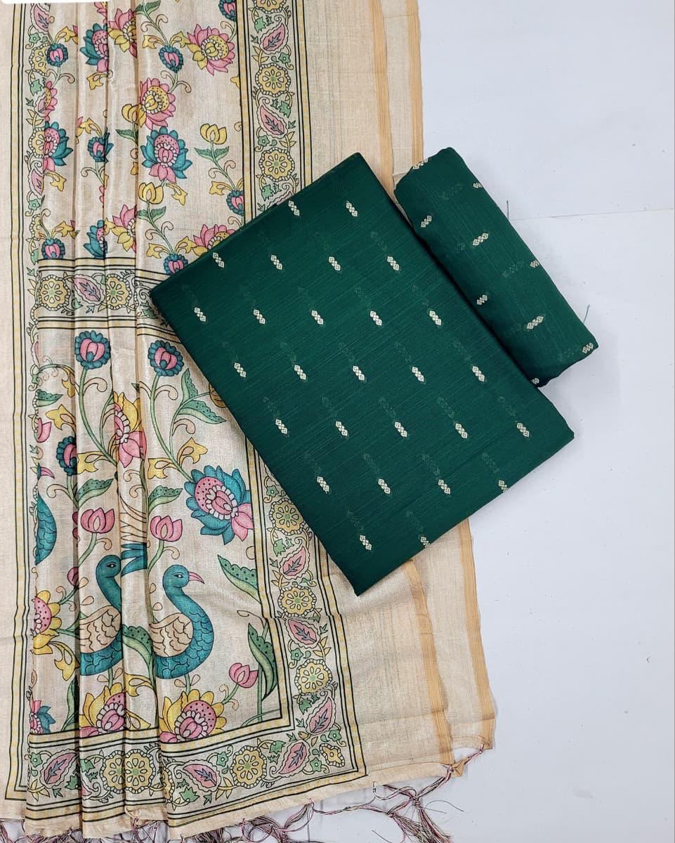 Raw Silk Salwar Suit HOTUSM364