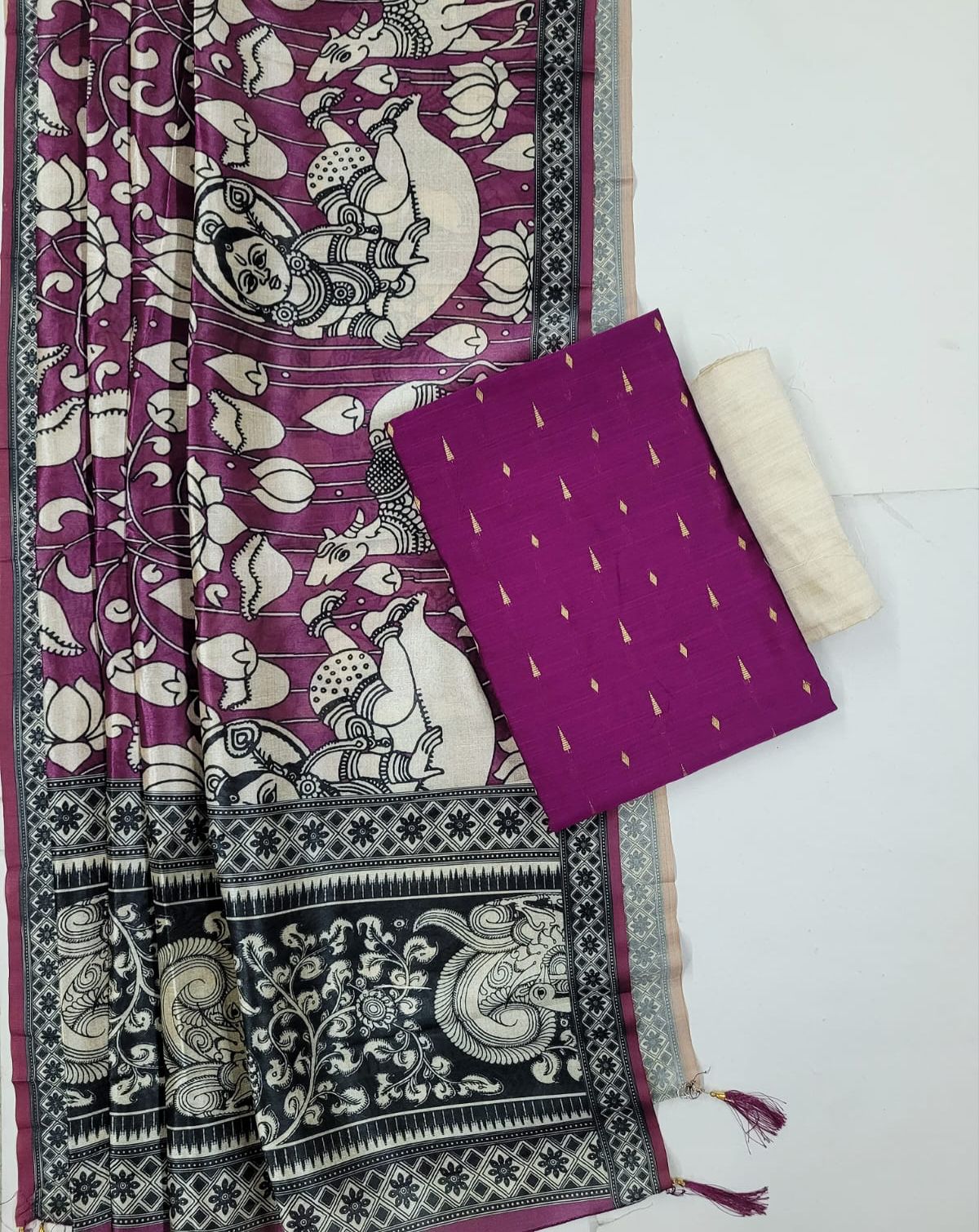 Raw Silk Salwar Suit HOTUSM504