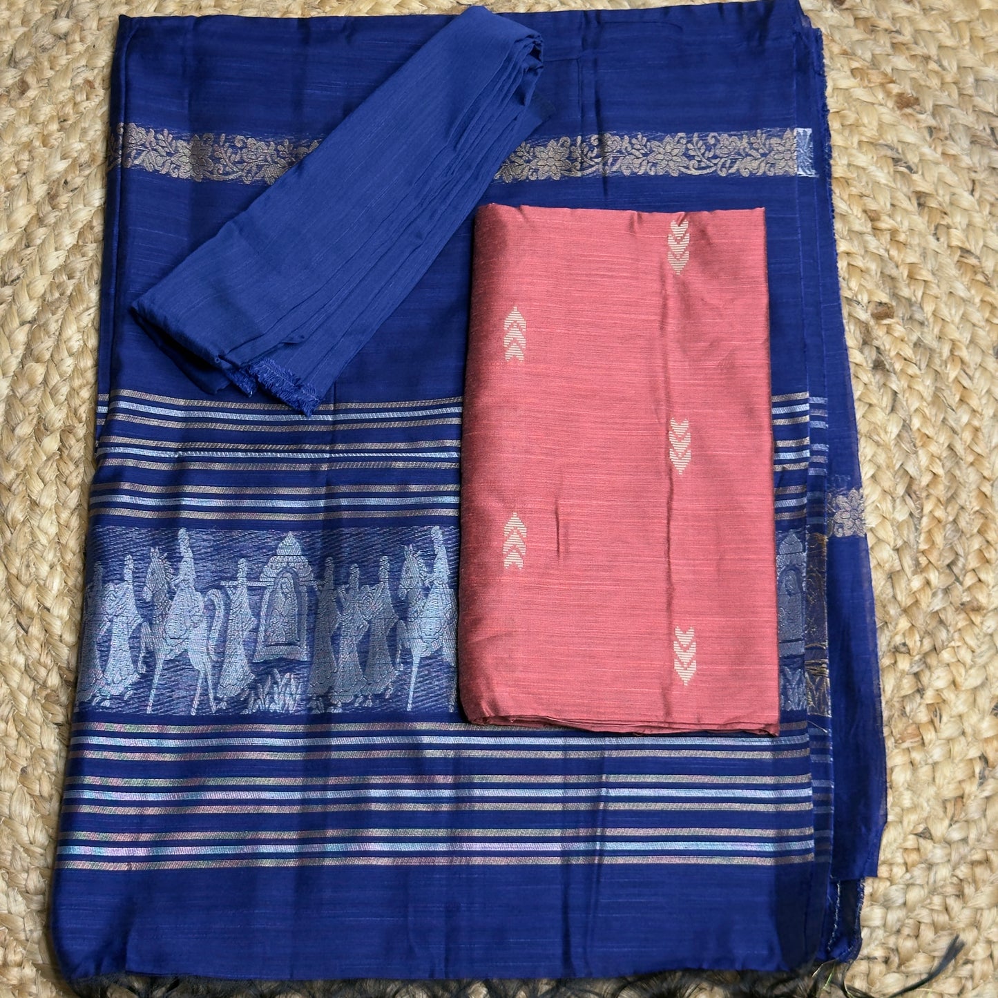 Raw Silk Salwar Suit HOTUSM355