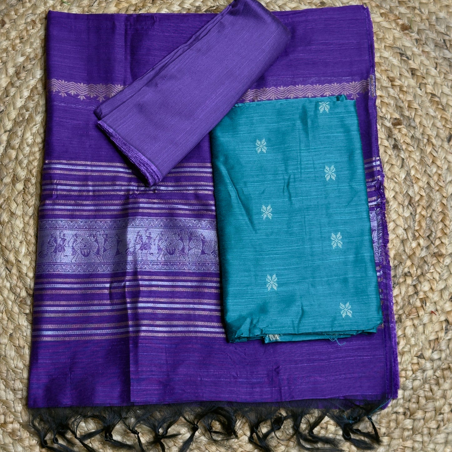 Raw Silk Salwar Suit HOTUSM355