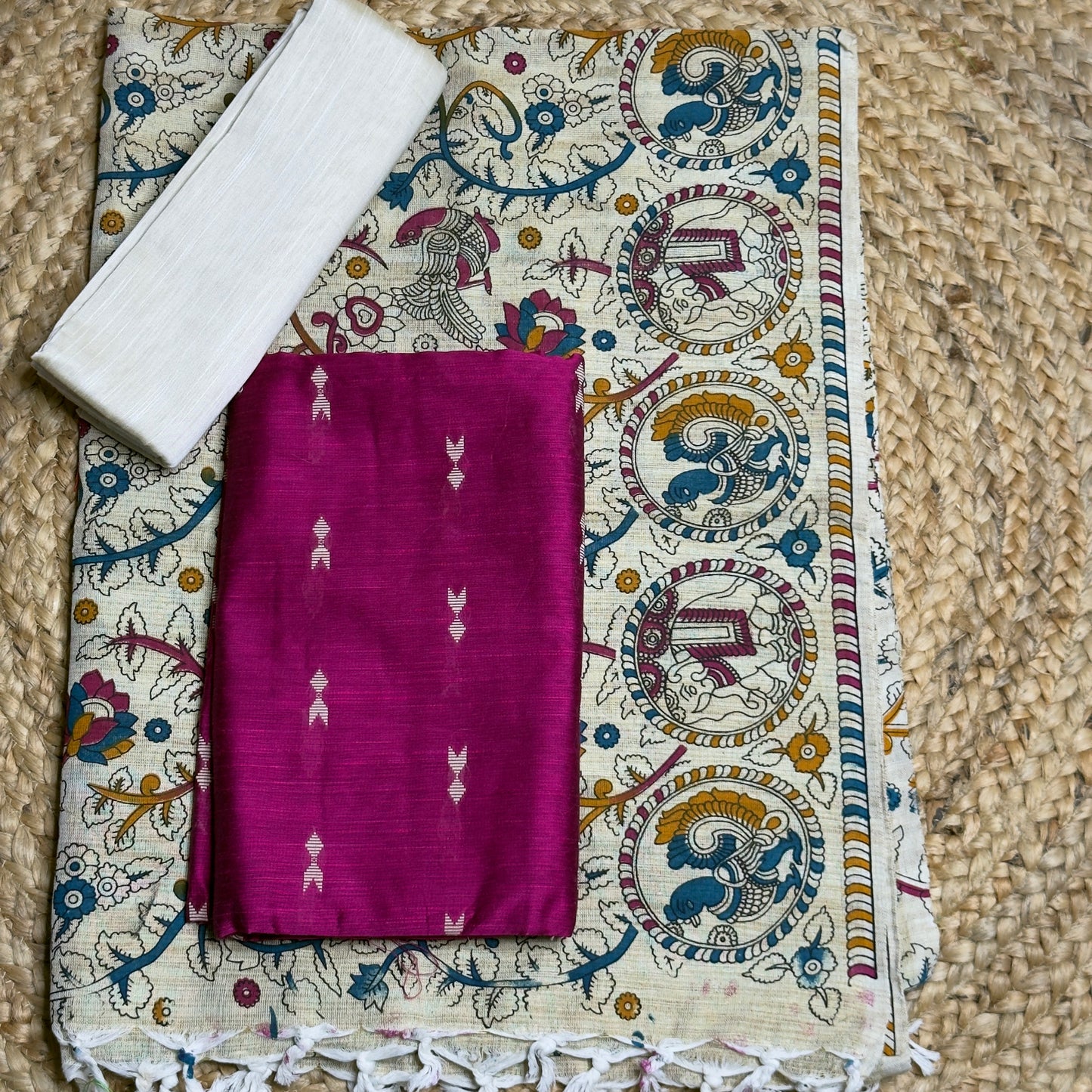 Raw Silk Salwar Suit HOTUSM356