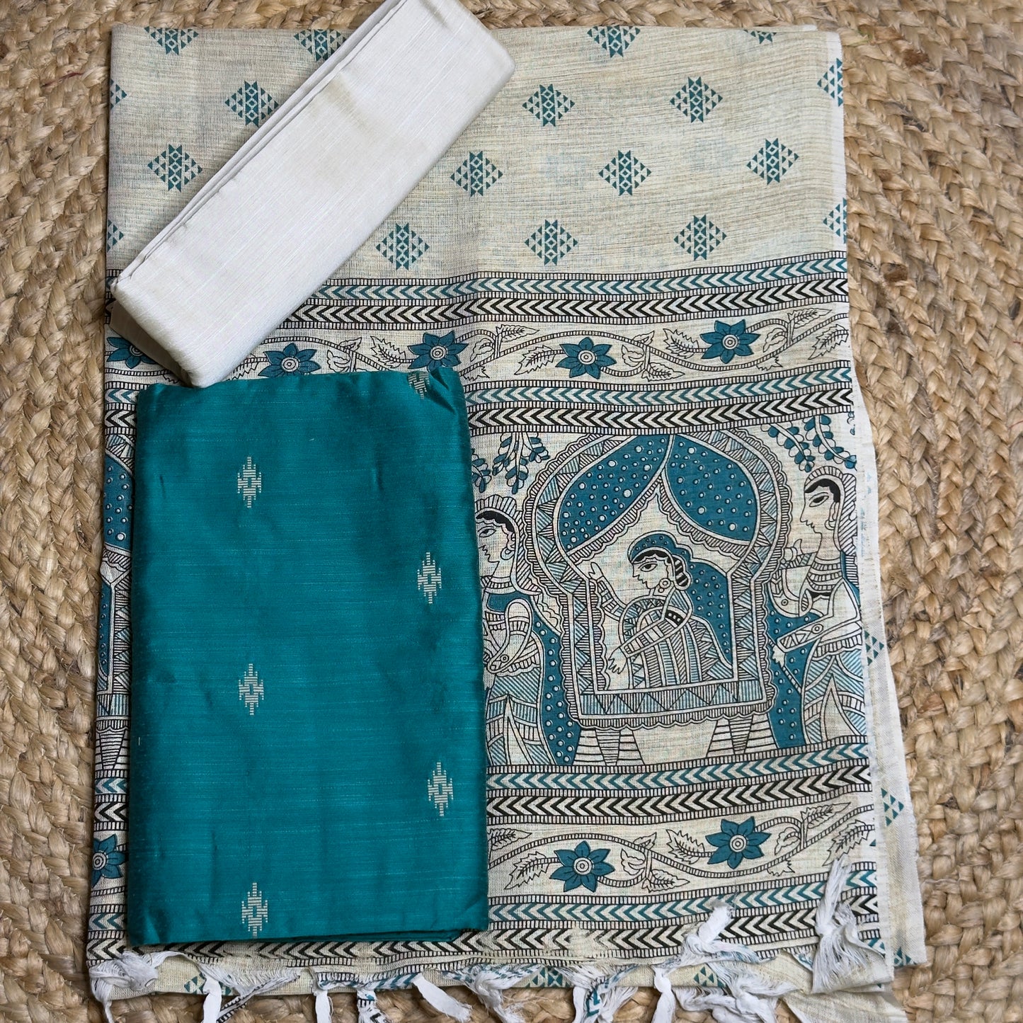 Raw Silk Salwar Suit HOTUSM356