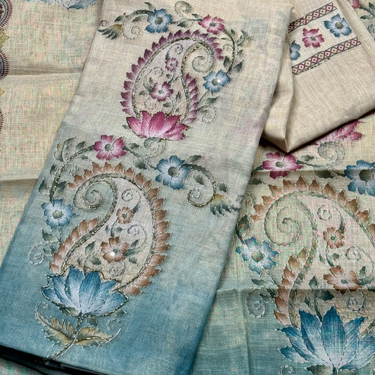 Chanderi Silk Salwar Suit
