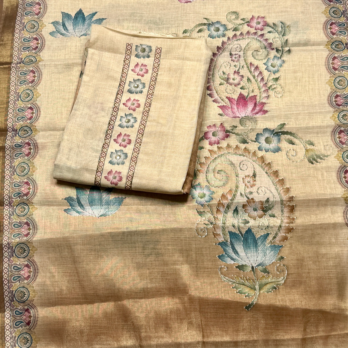 Chanderi Silk Salwar Suit