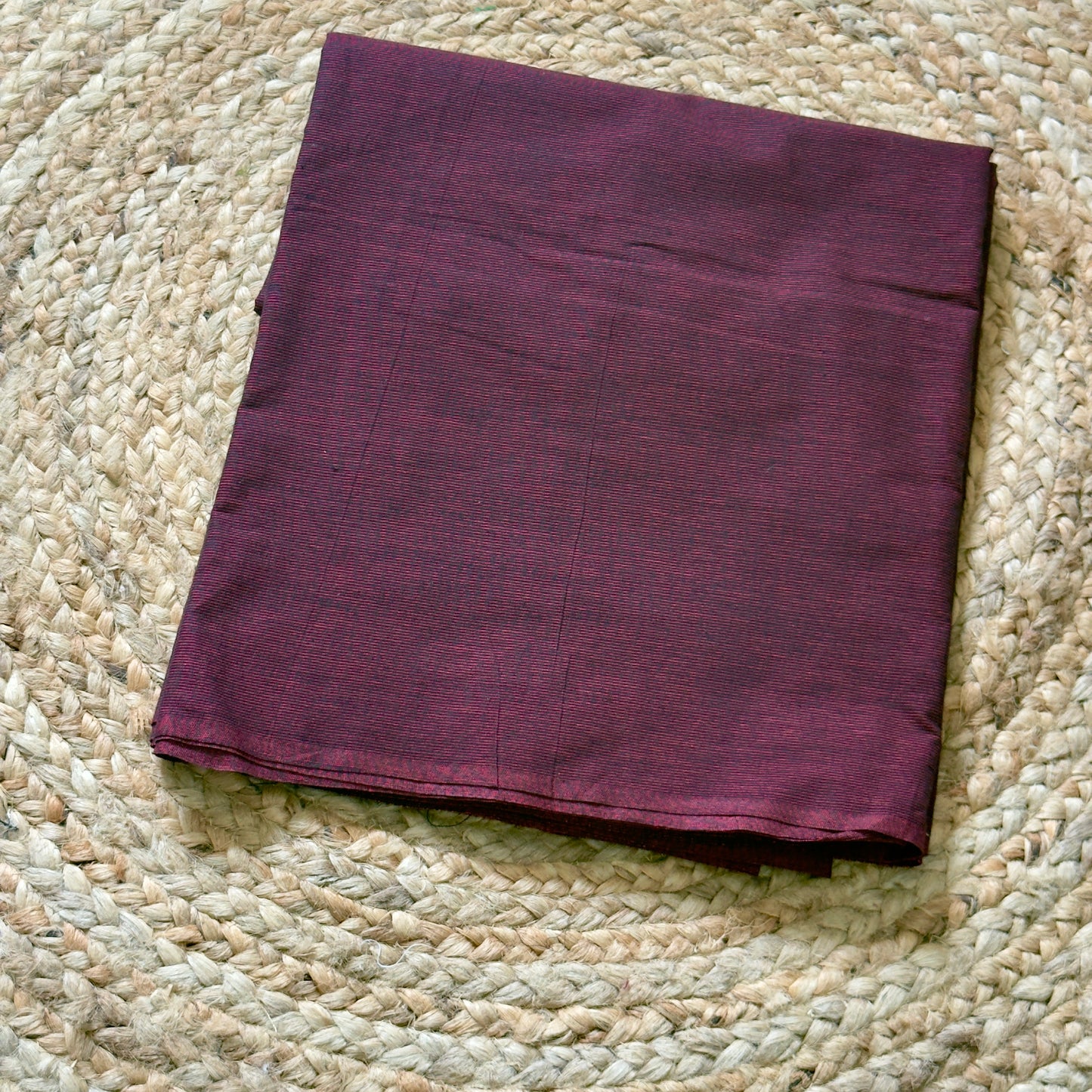 Maroon- Kadhi Cotton