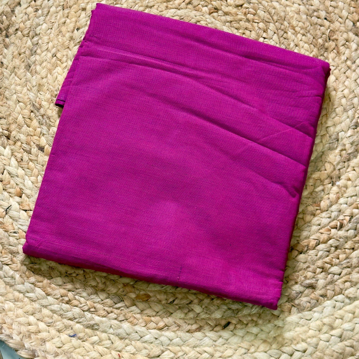 Magenta Pink- Kadhi Cotton