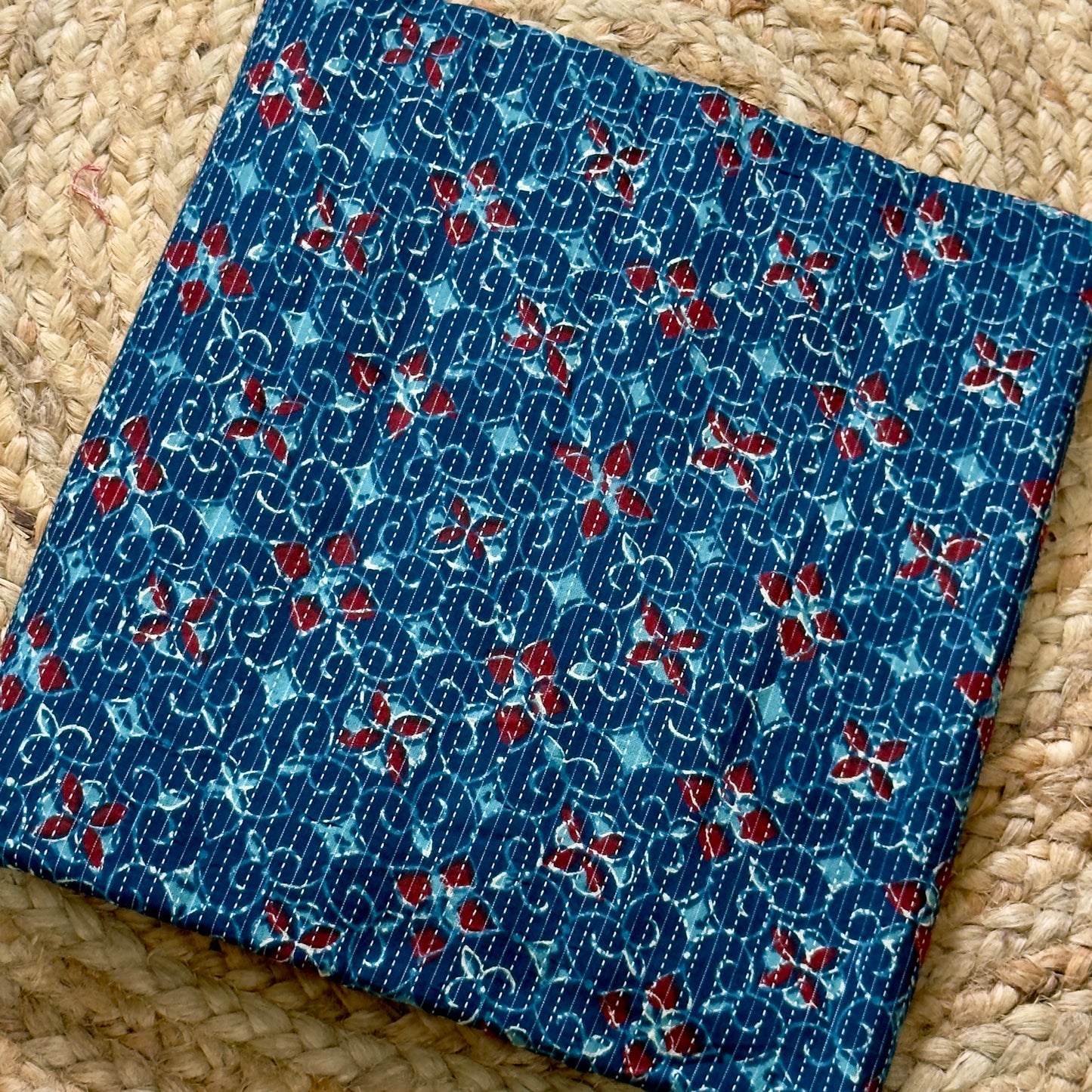 Katha Cotton- Deep Indigo Blue