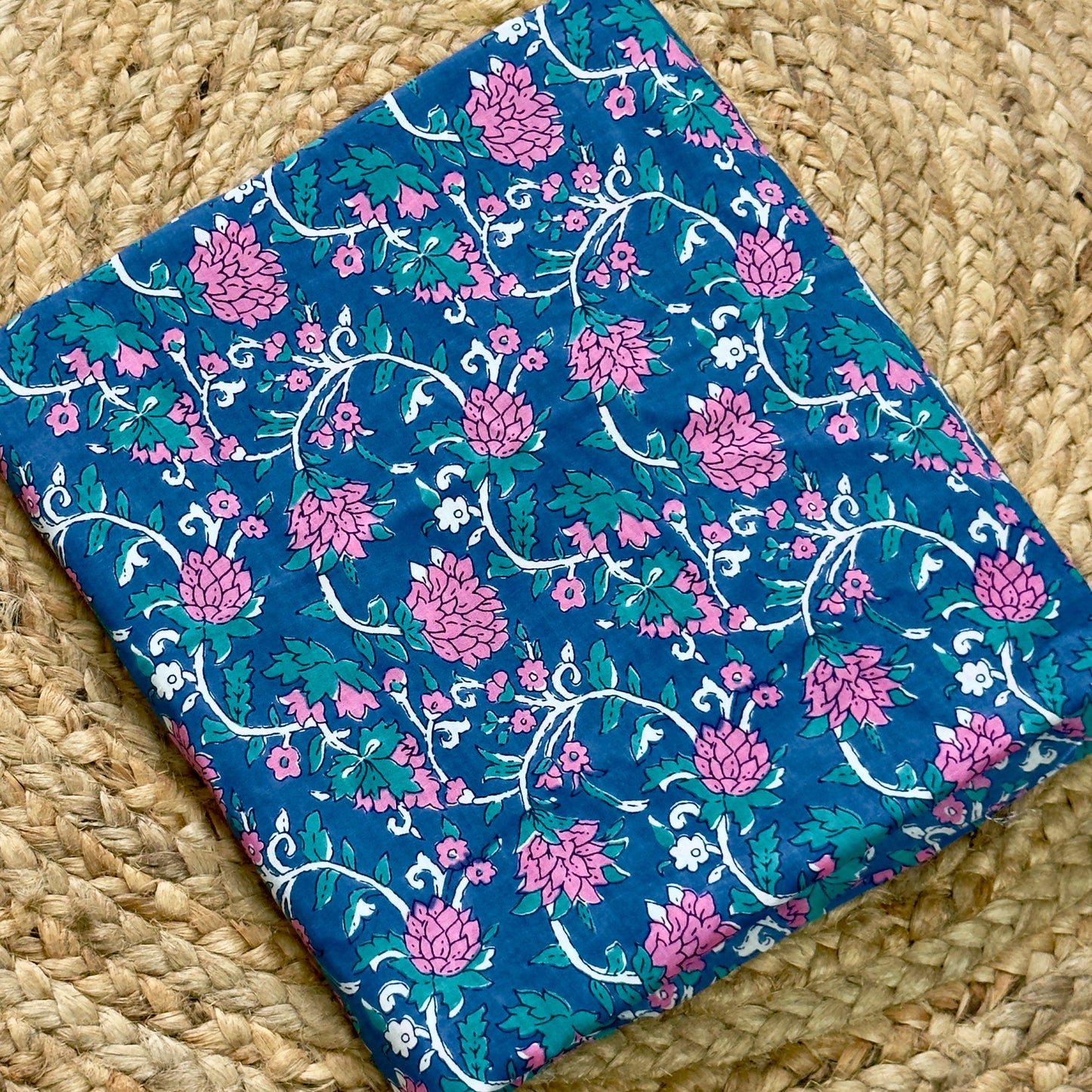 Cambric cotton-Deep Blue