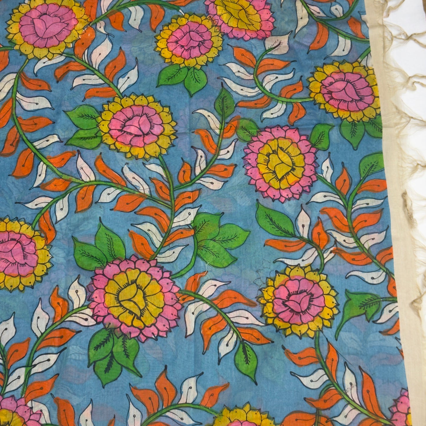 Pochampally Silk + Kalamkari Suit HOTUSM280