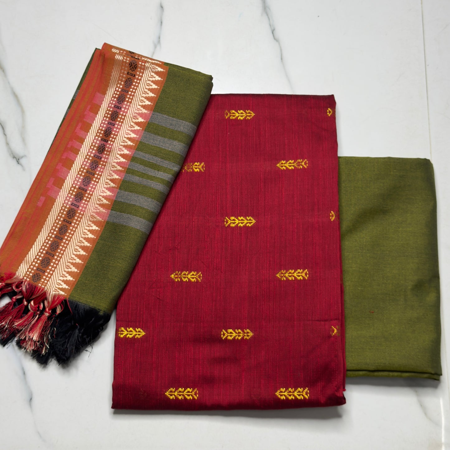 Raw Silk Salwar Suit HOTUSM335