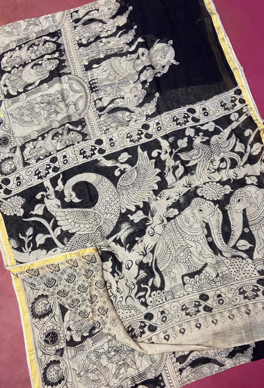 Kalamkari Kota Saree HOTCS05