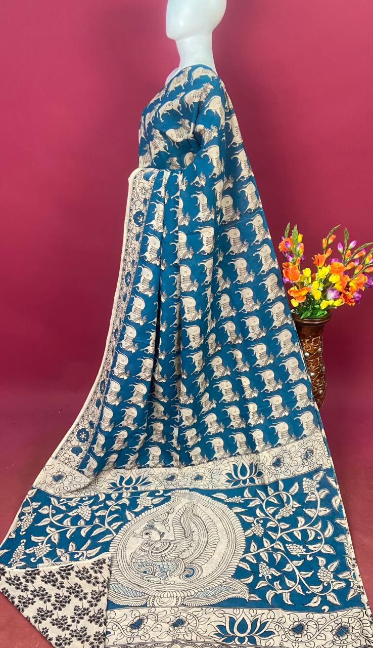 Kalamkari Cotton Saree HOTCS03