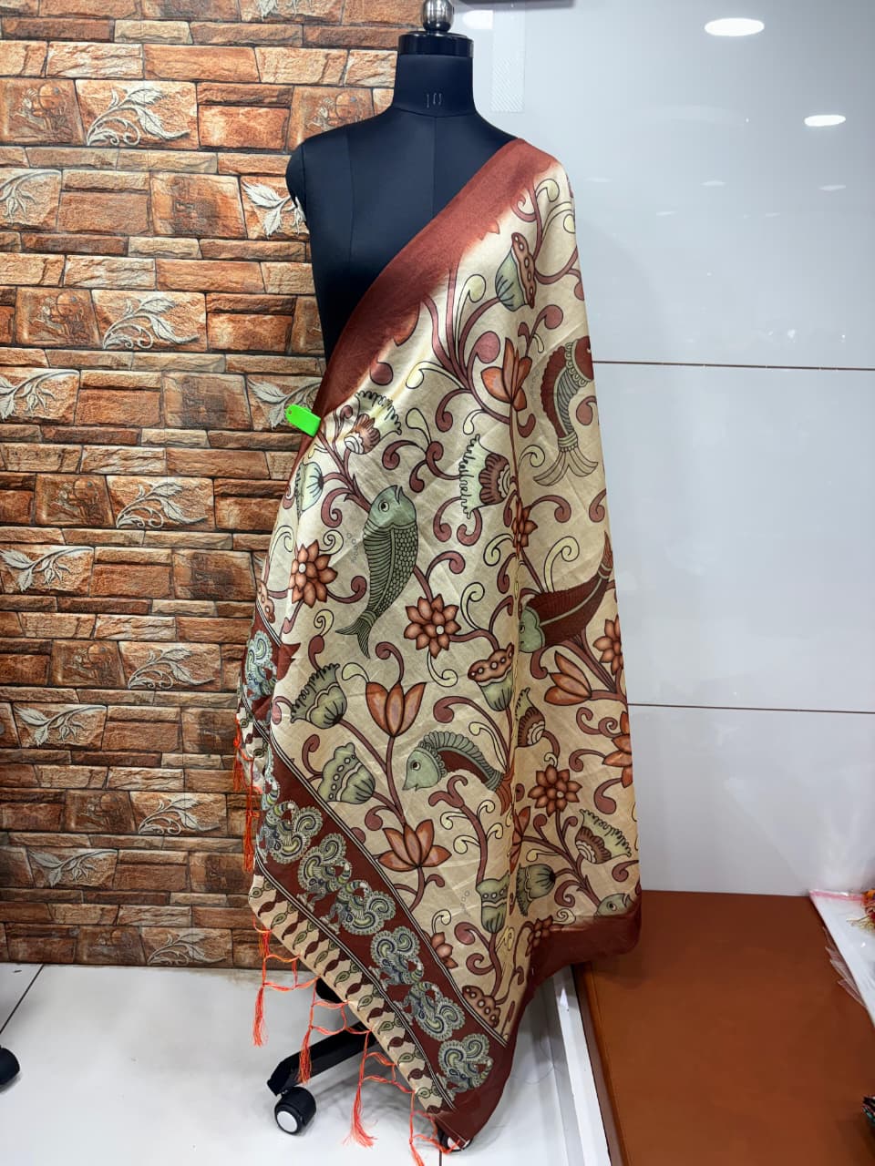 Semi Tussar Silk Dupataa