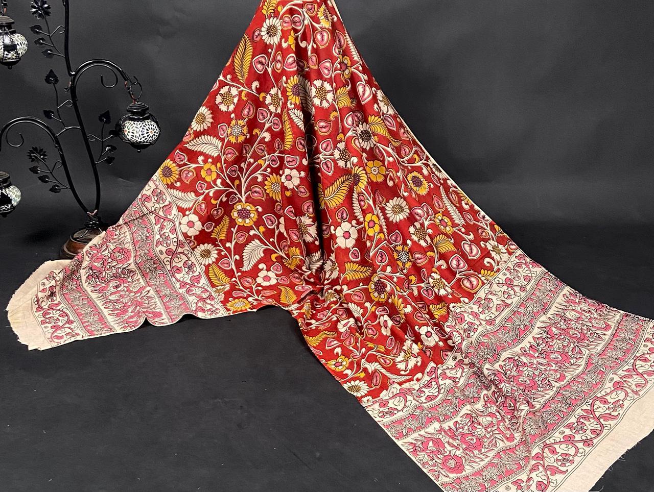 Kalamkari Cotton Dupatta - 8