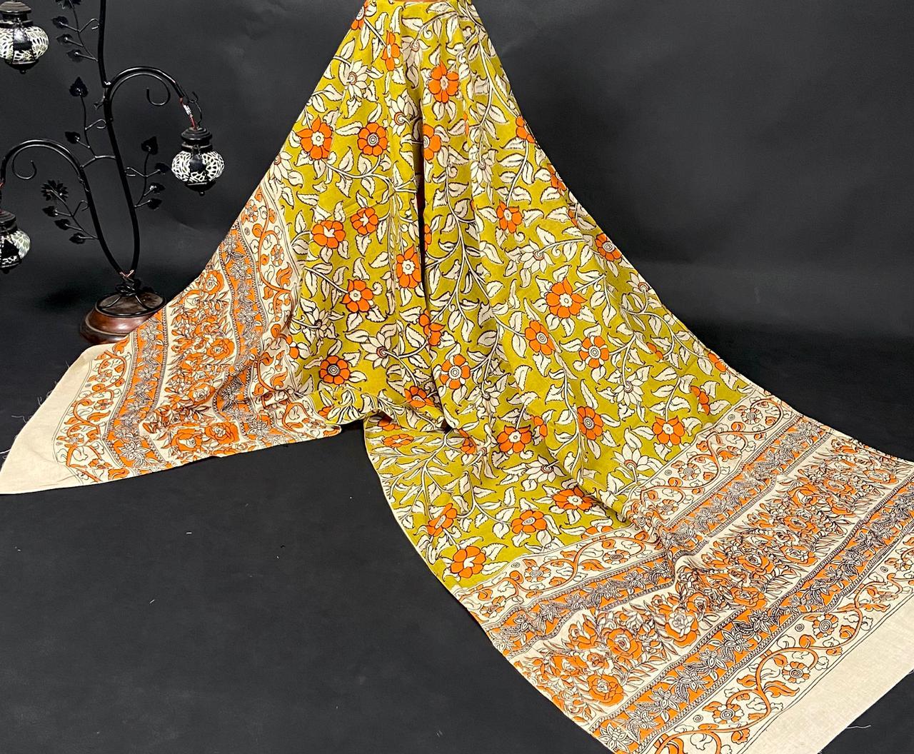 Kalamkari Cotton Dupatta - 10