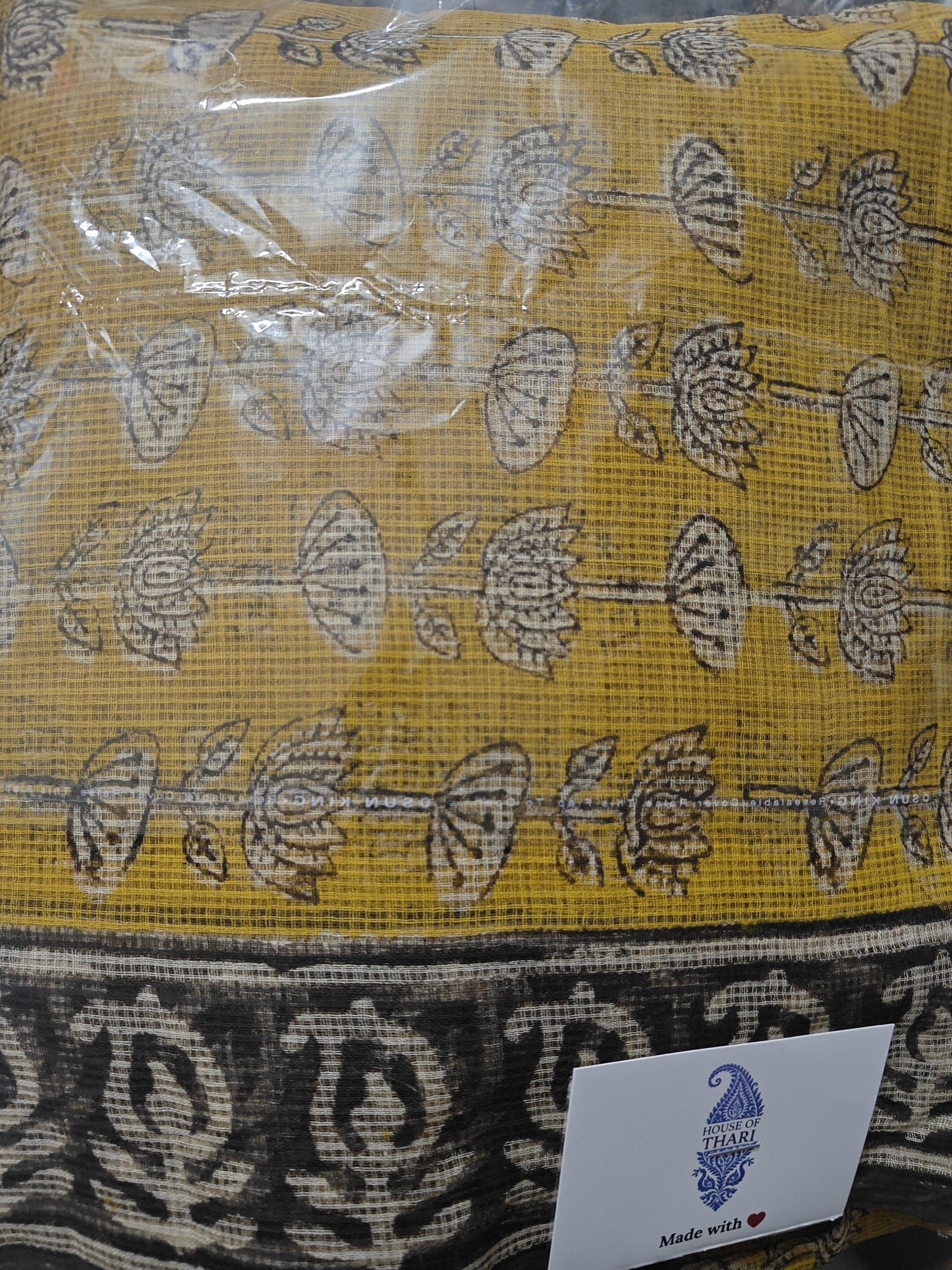 Hand block printed kota doriya suit HOTUSM469