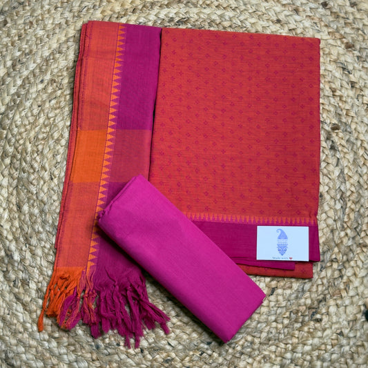 Handloom Cotton- HOTUSM353