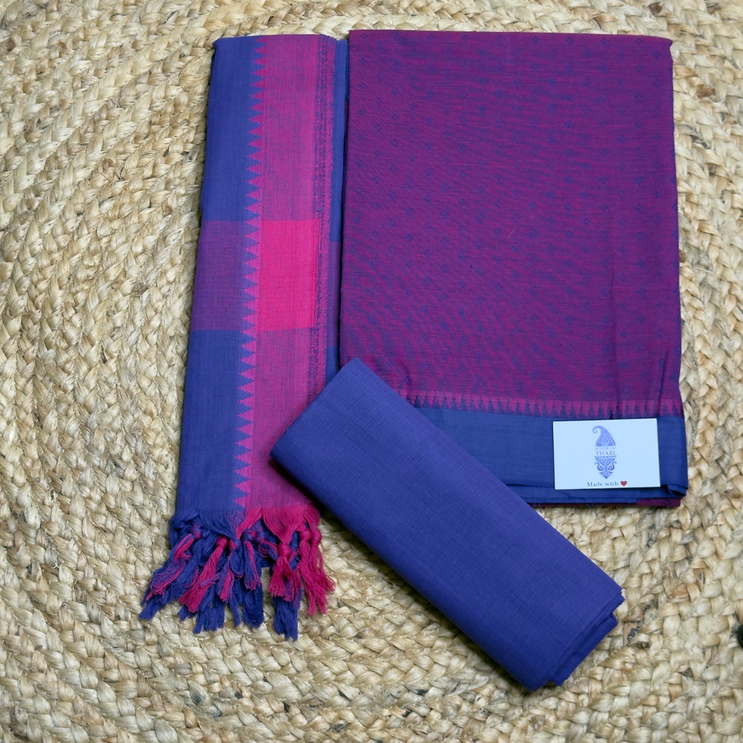Handloom Cotton- HOTUSM353