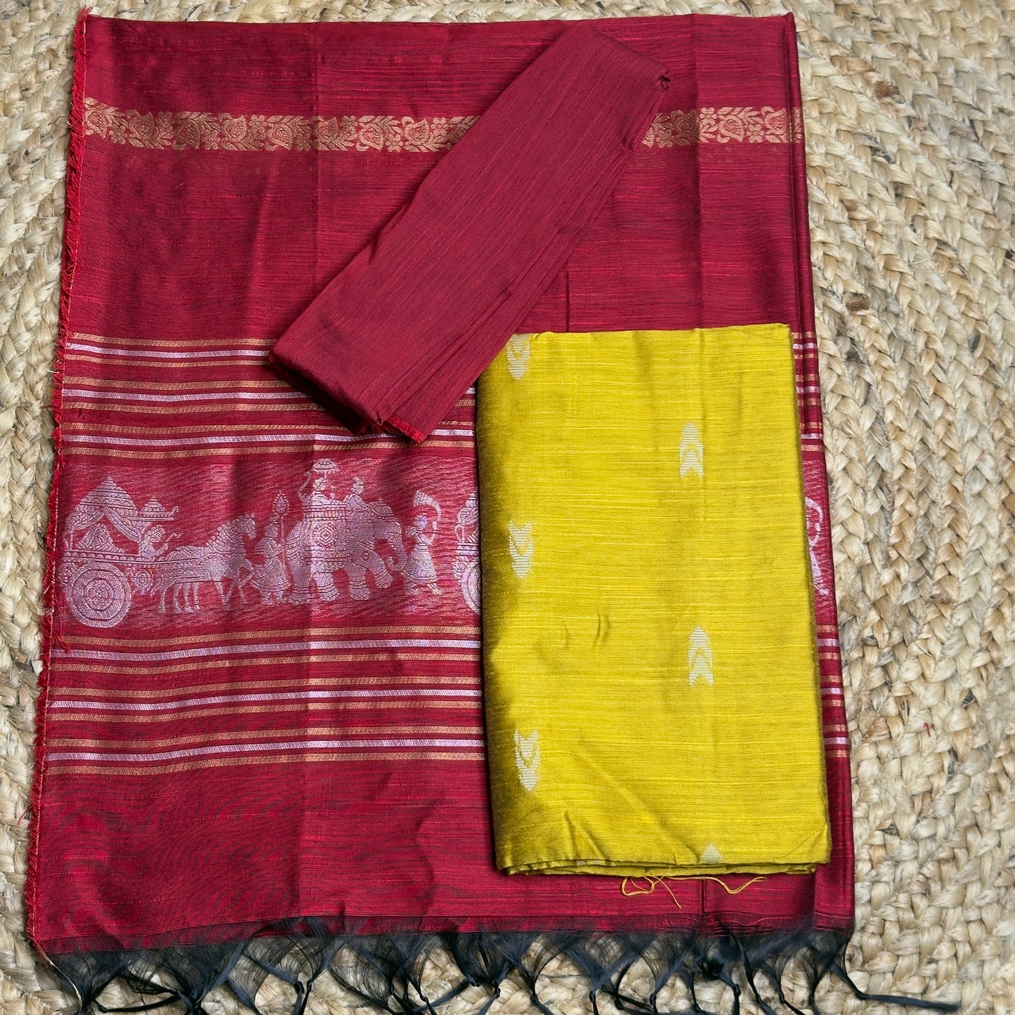 Raw Silk Salwar Suit HOTUSM355