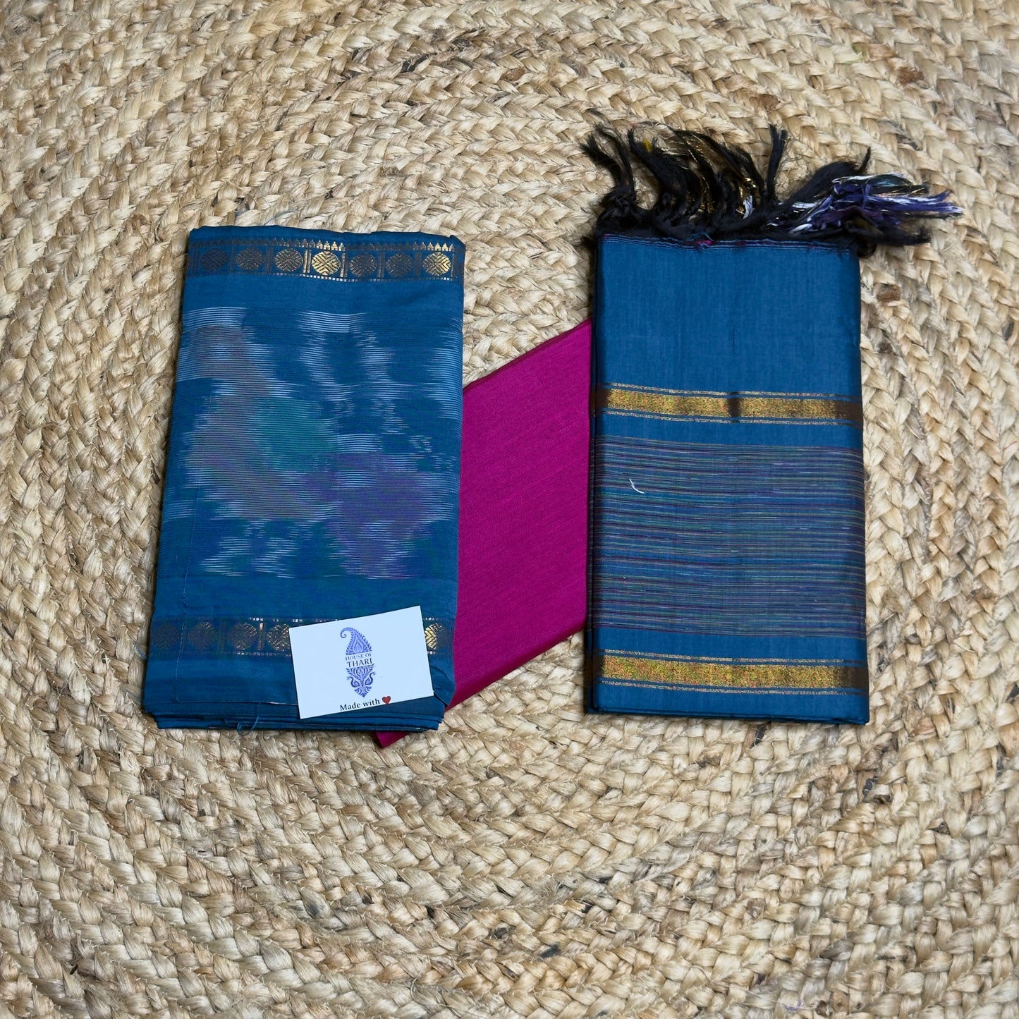 Pochampally Sico Silk Suit HOTUSM344