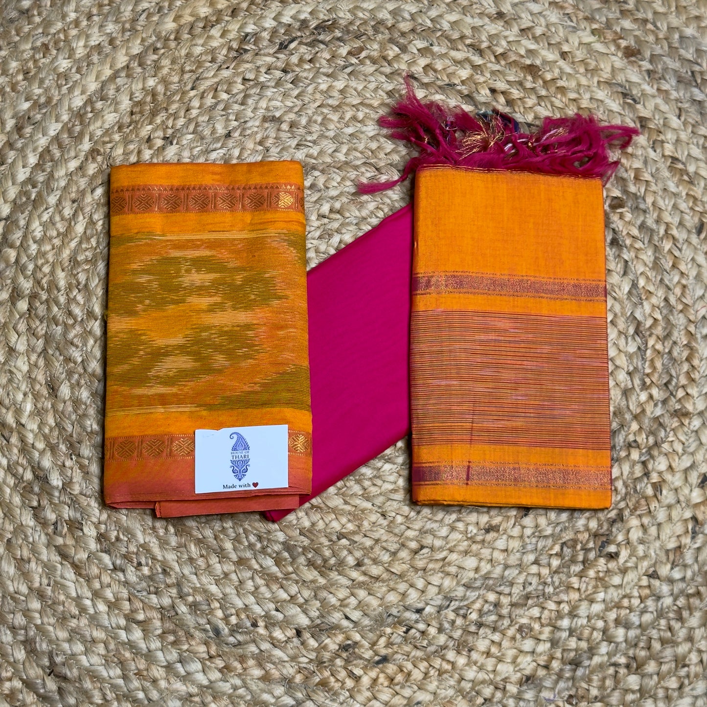 Pochampally Sico Silk Suit HOTUSM344
