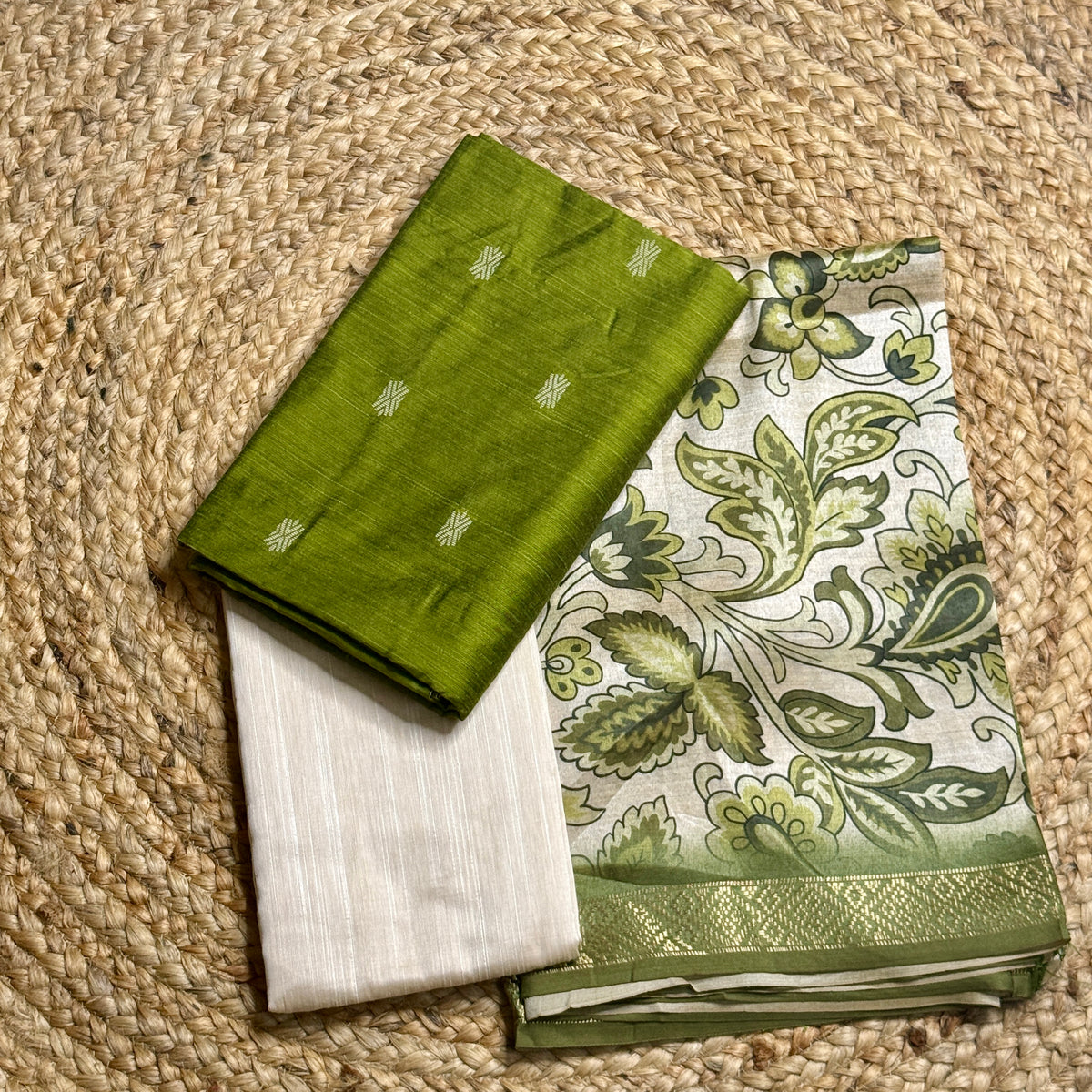 Raw Silk Salwar Suit
