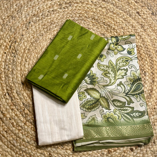 Raw Silk Salwar Suit