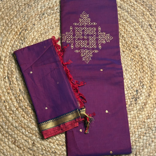 Narayanpet Kolam suit