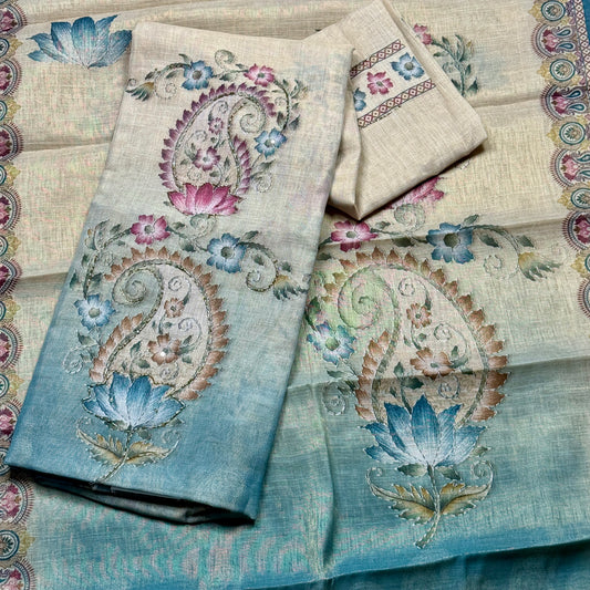 Chanderi Silk Salwar Suit