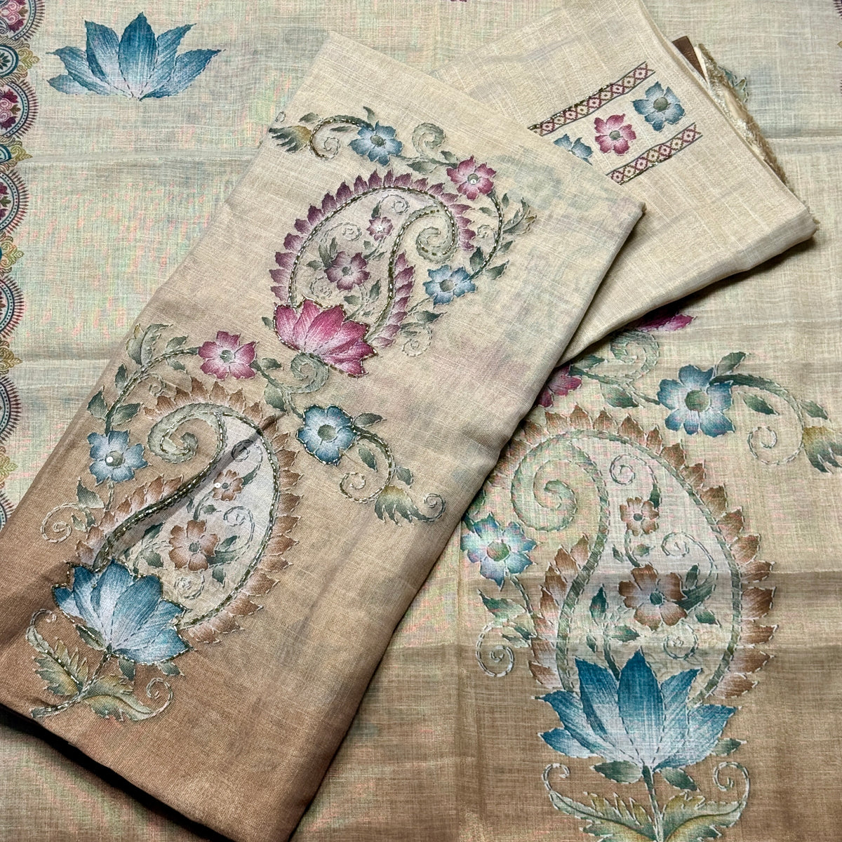 Chanderi Silk Salwar Suit