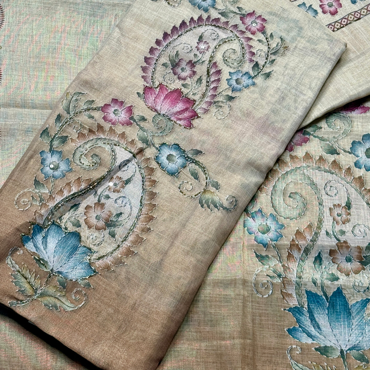 Chanderi Silk Salwar Suit