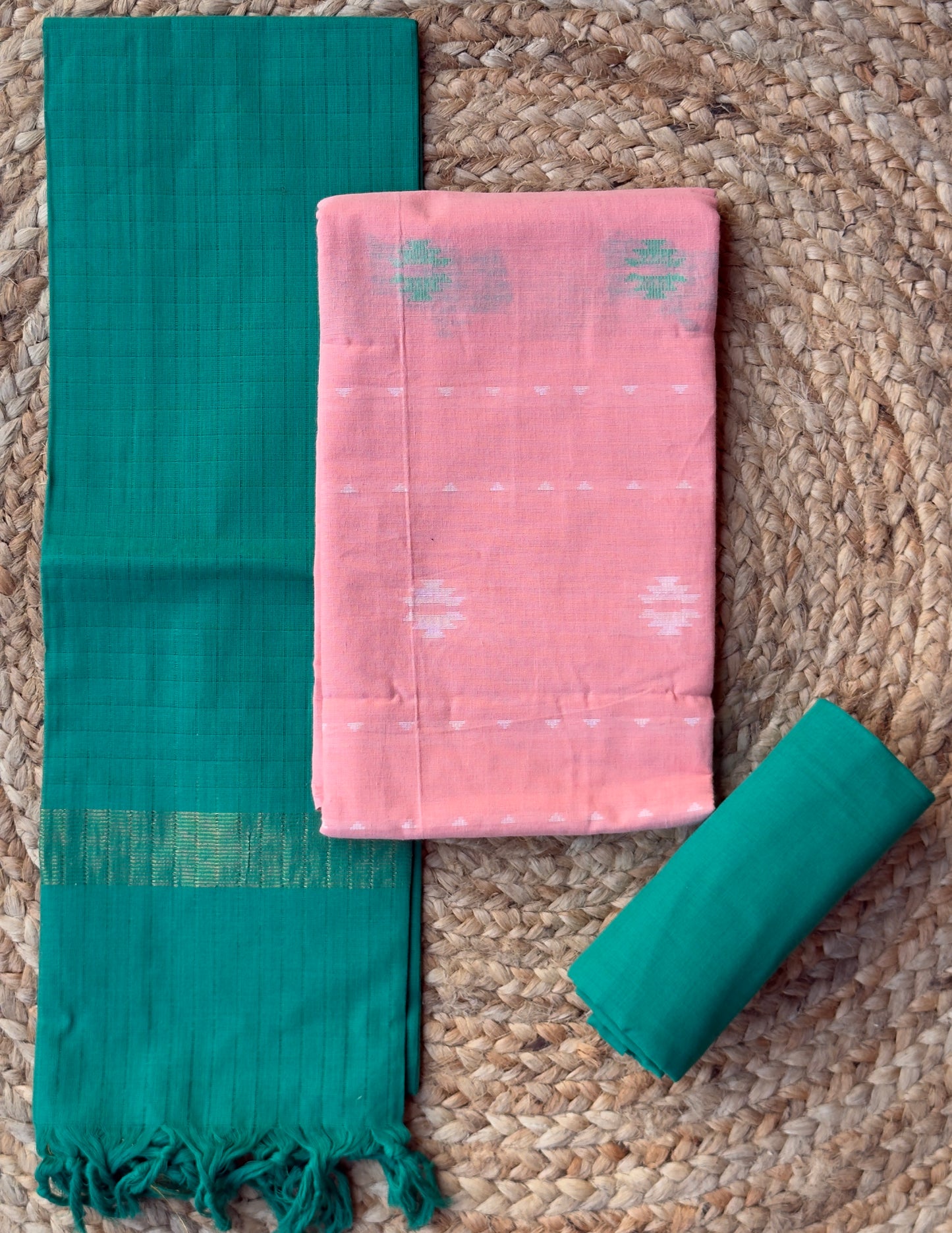 Handloom Cotton- Salwar Material HOTUSM94