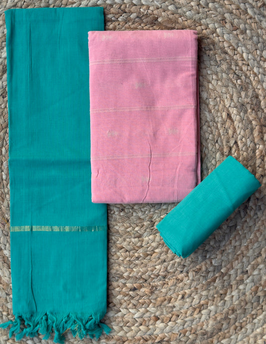 Handloom Cotton- Salwar Material HOTUSM198