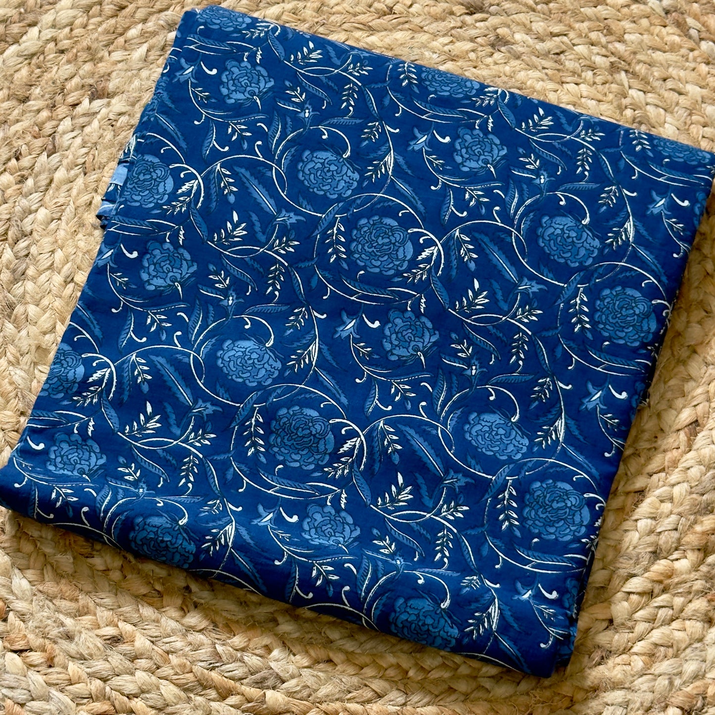 Cambric Cotton- Navy Blue