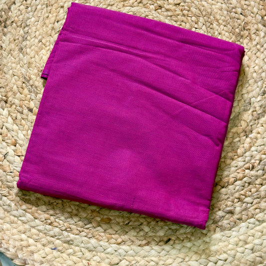 Magenta Pink- Kadhi Cotton
