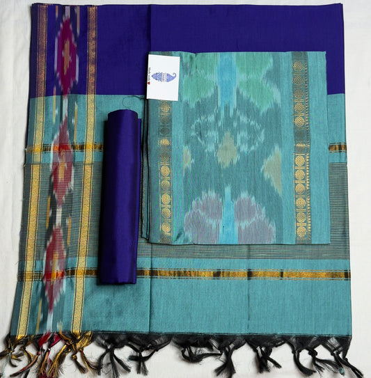 Pochampally Sico Silk Suit HOTUSM340