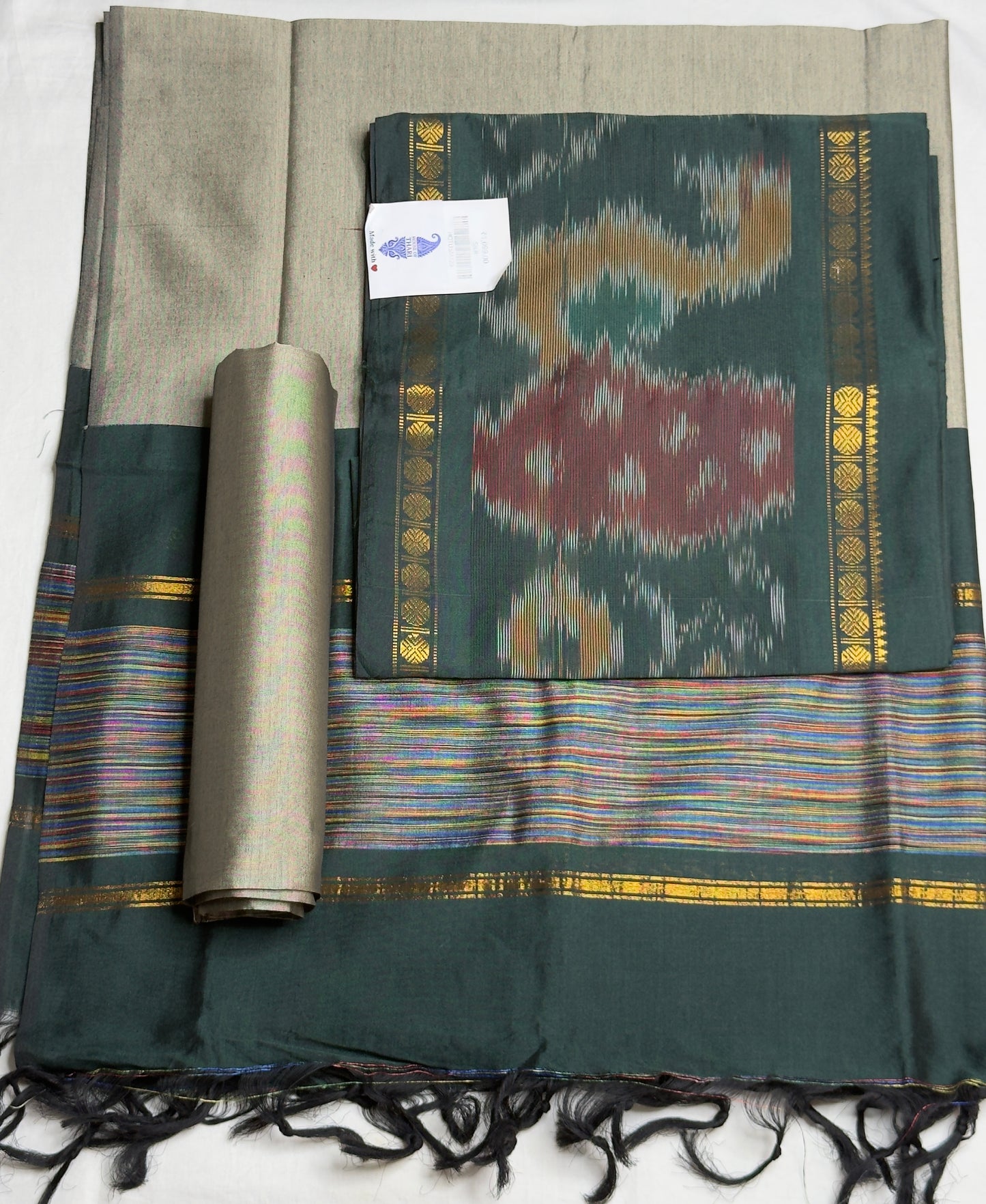 Pochampally Sico Silk Suit HOTUSM129