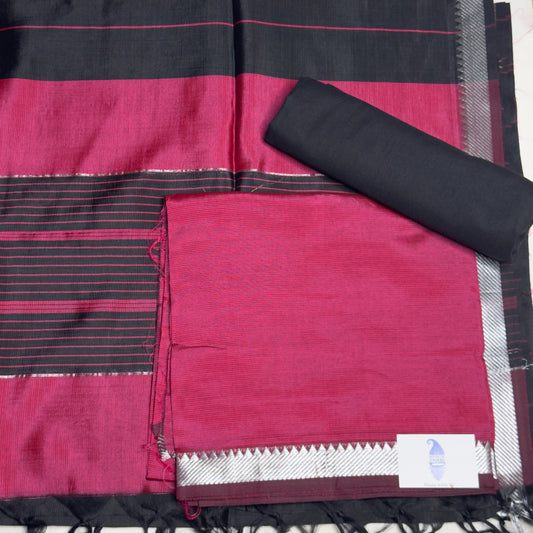 Mangalagiri suit- Pink HOTUSM274