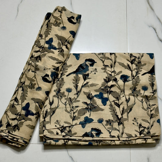 Kalamkari Dupatta & Bottom