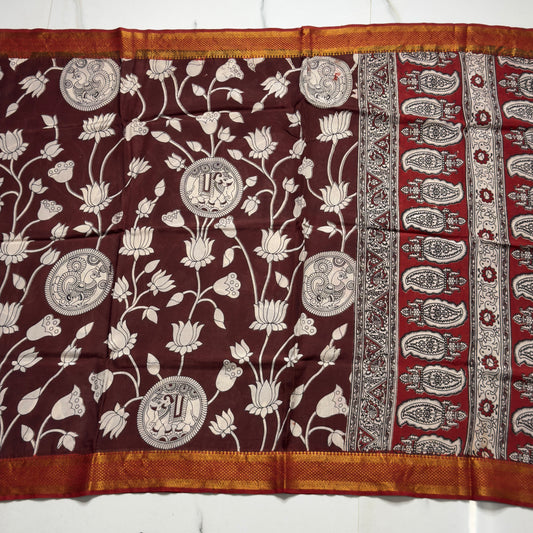 Kalamkari Silk Dupatta HOTD30