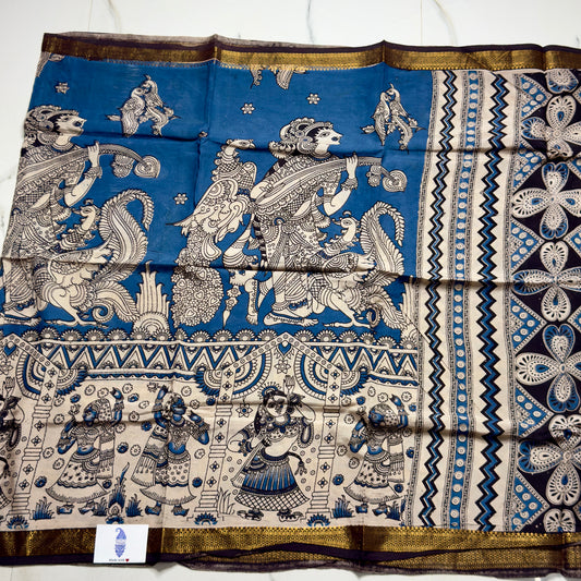 Kalamkari Silk Dupatta HOTD38