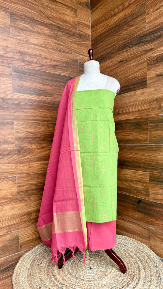 Handloom Cotton- Salwar Material HOTUSM103