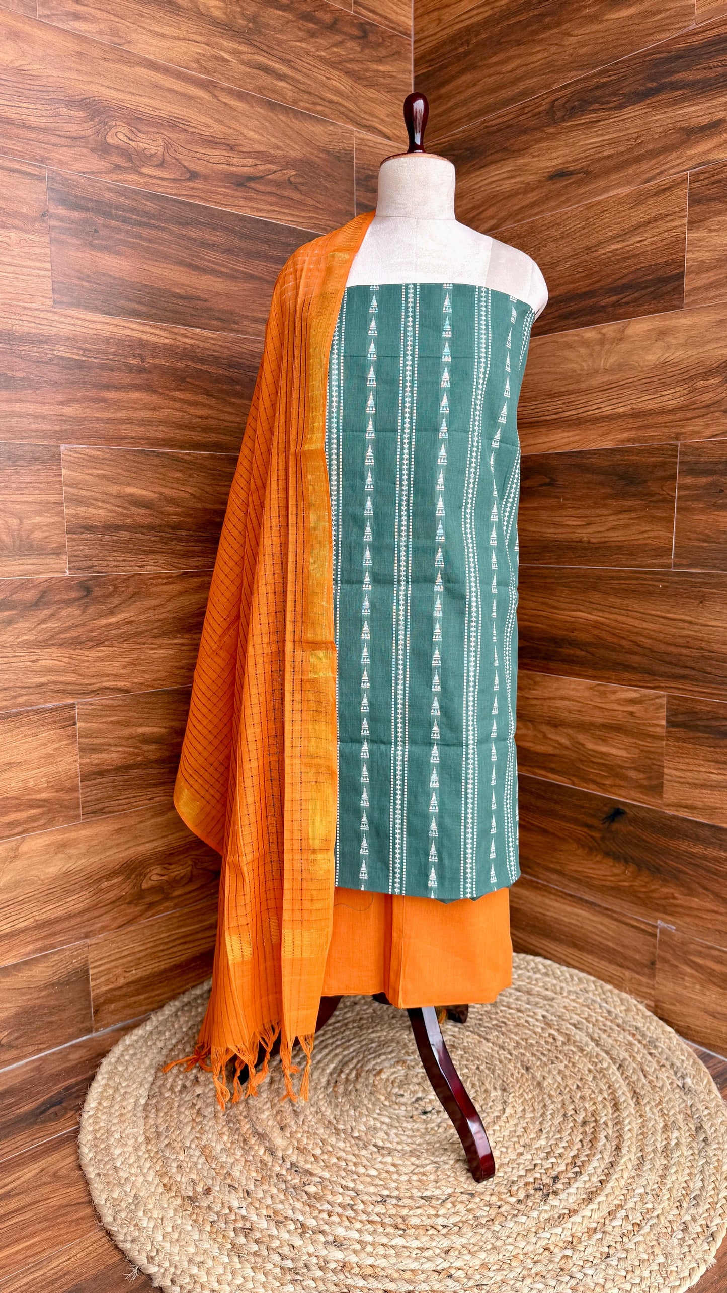 Handloom Cotton- Salwar Material HOTUSM90