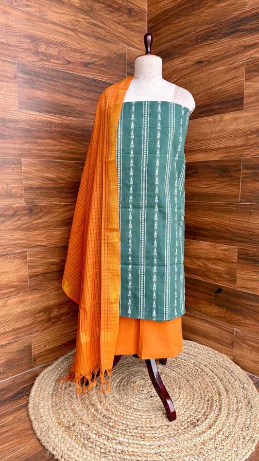 Handloom Cotton- Salwar Material HOTUSM90