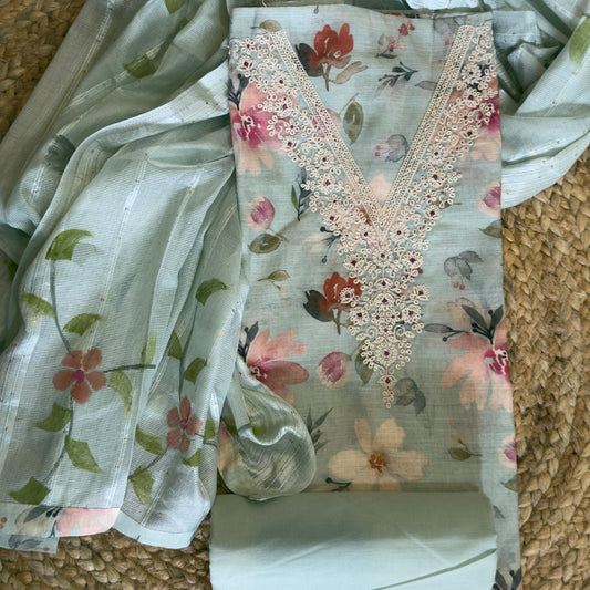 Linen Cotton- Salwar Material HOTUSM228
