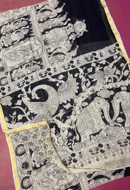 Kalamkari Kota Saree HOTCS05