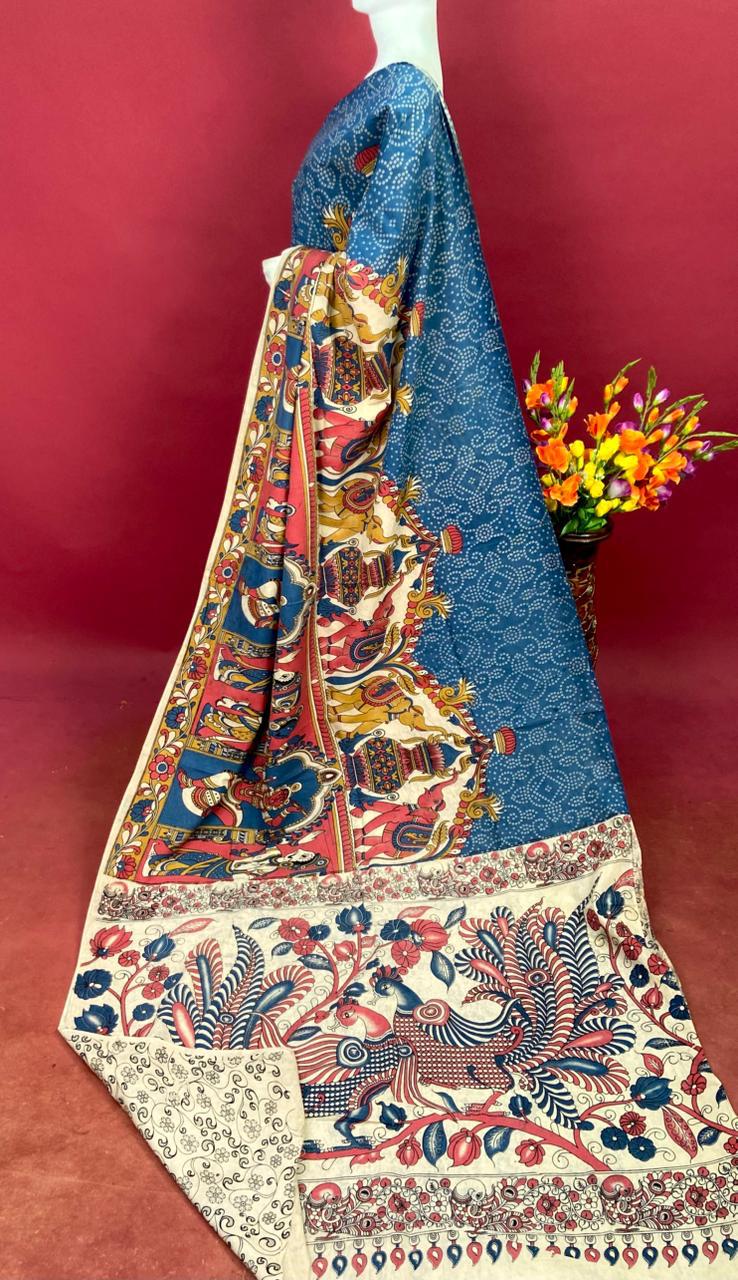 Kalamkari Cotton Saree HOTCS04