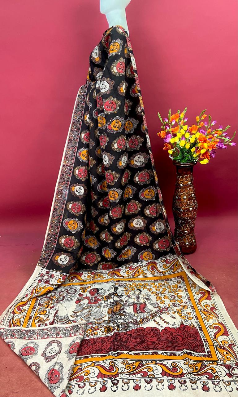 Kalamkari Cotton Saree HOTCS03