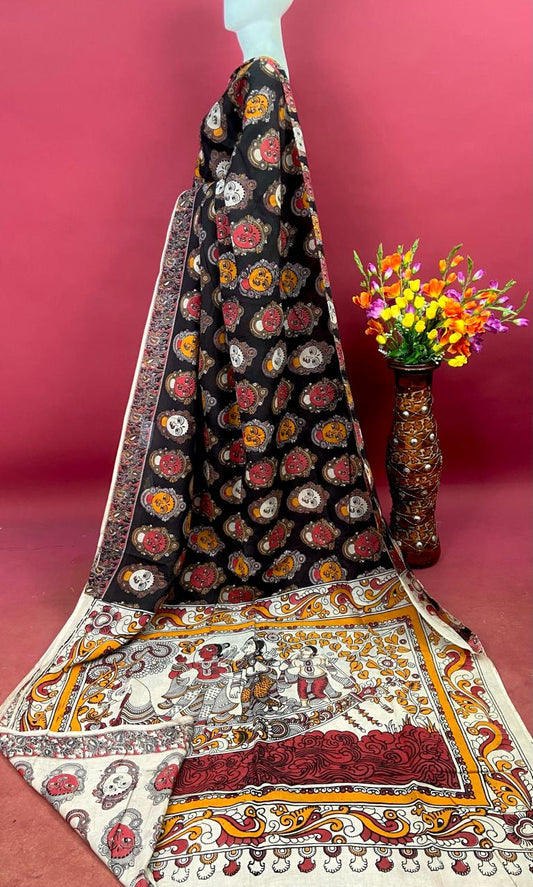 Kalamkari Cotton Saree HOTCS03