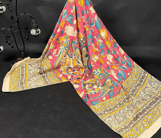 Kalamkari Cotton Dupatta - 4